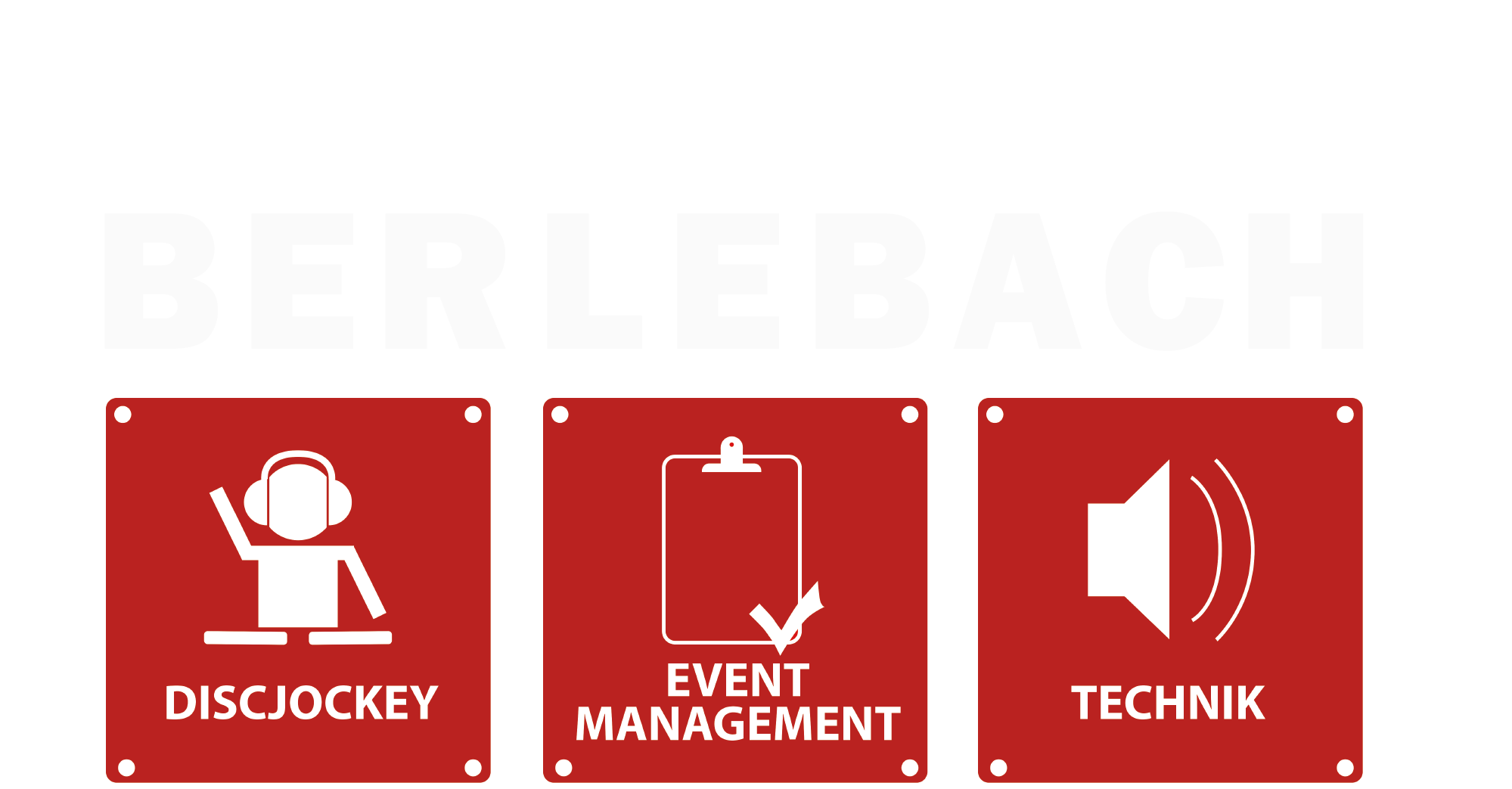 Frank Berlebach – Discjockey, Eventmanagement, Technik